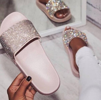 Women's Fashion Rhinestone Sandals - Shop Shiningbabe - Womens Fashion Online Shopping Offering Huge Discounts on Shoes - Heels, Sandals, Boots, Slippers; Clothing - Tops, Dresses, Jumpsuits, and More.