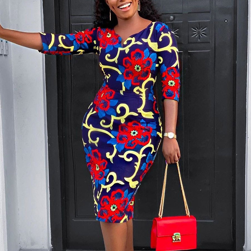 Africa Print Two Piece Set