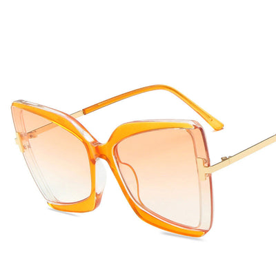 1 Pair Oversized Frame Square T Sunglasses