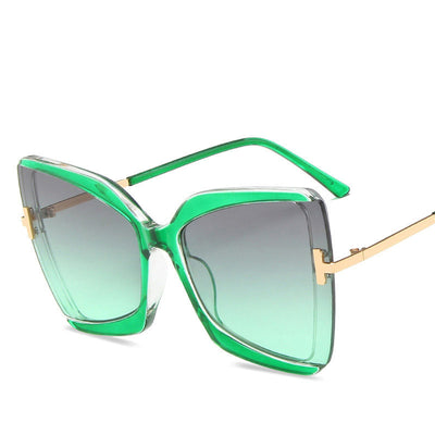 1 Pair Oversized Frame Square T Sunglasses