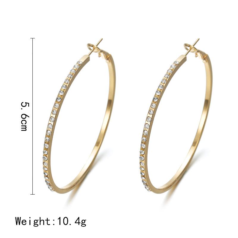 Circle Shape Studded Earrings