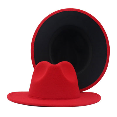 Colorblock Jazz Hat