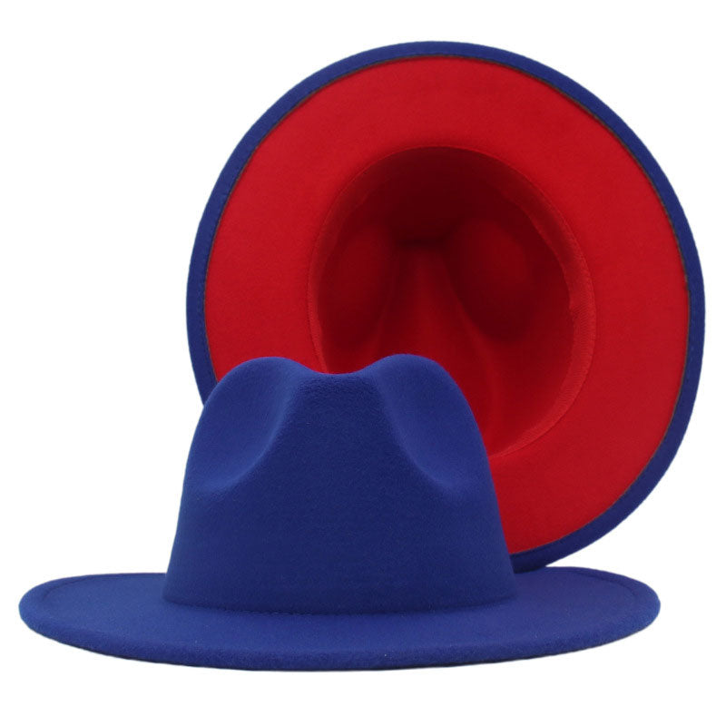 Colorblock Jazz Hat