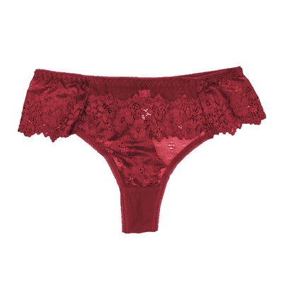 Floral Pattern Lace Panty