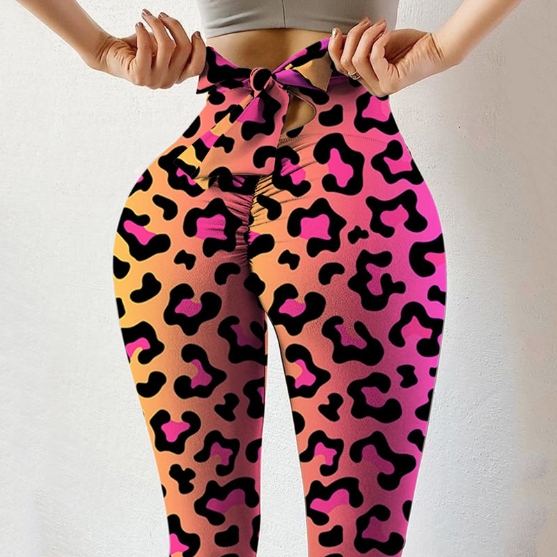 Digital Printed Bowkont Yoga Sports Pants